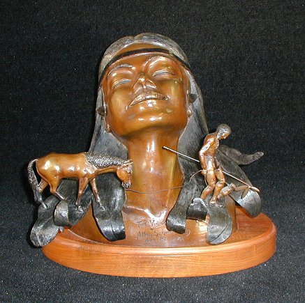 The Vision Bronze Sculpture