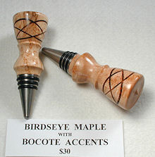 Birdseye Maple w/Bocote Accents